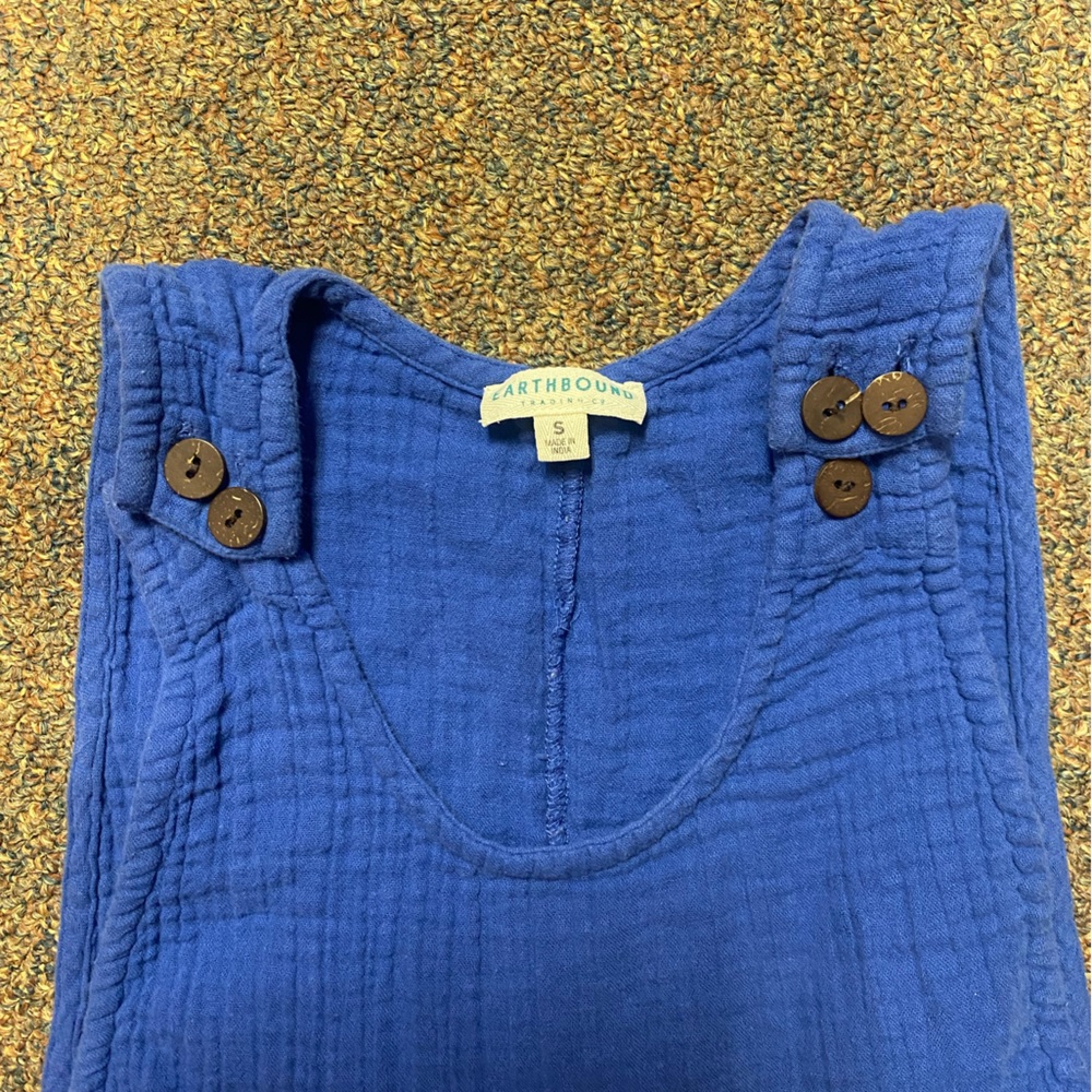 Earthbound Linen Overalls